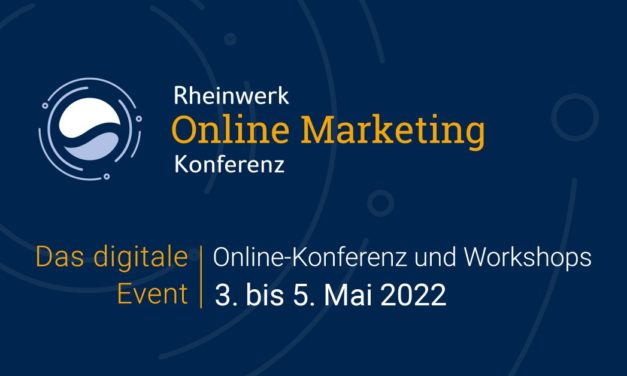 heise-Angebot: Digitale Rheinwerk-Konferenz: Drei Tage tief ins Online-Marketing eintauchen