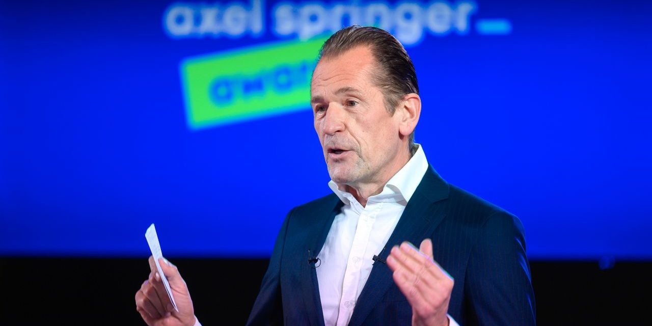 Mathias Döpfner: Springer-Vorstände gehören zu den bestbezahlten Führungskräften im Land