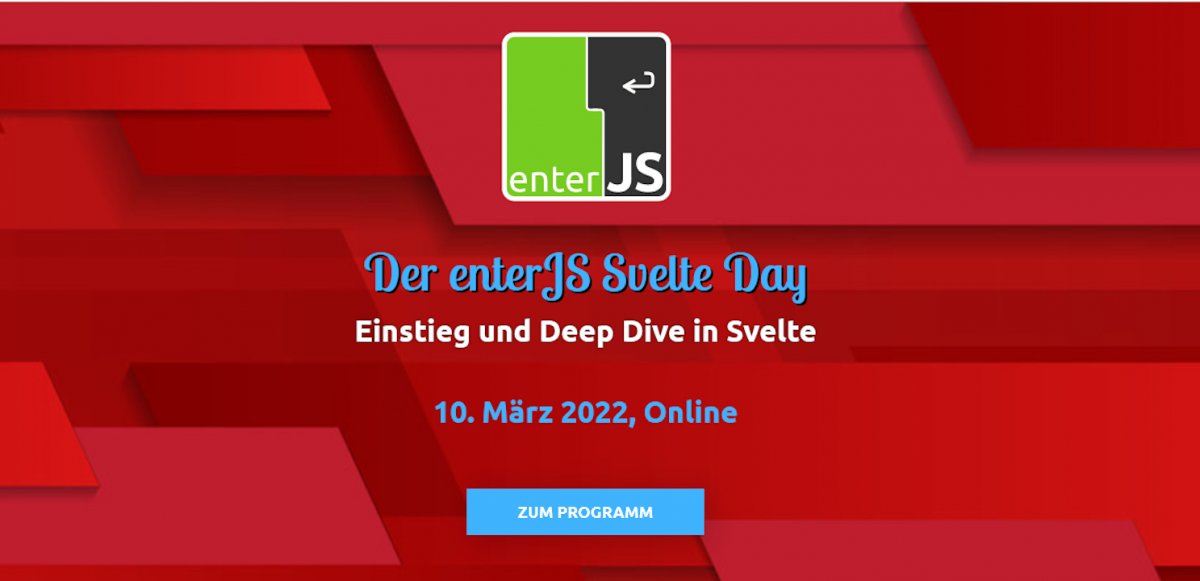 heise-Angebot: Online-Konferenz: Frühbucherrabatt für Svelte Day 2022 verlängert