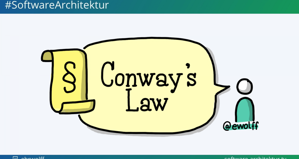 software-architektur.tv: Das Gesetz von Conway