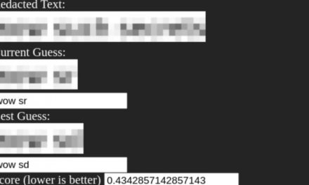 Open-Source-Tool Unredacter macht verpixelten Text wieder lesbar