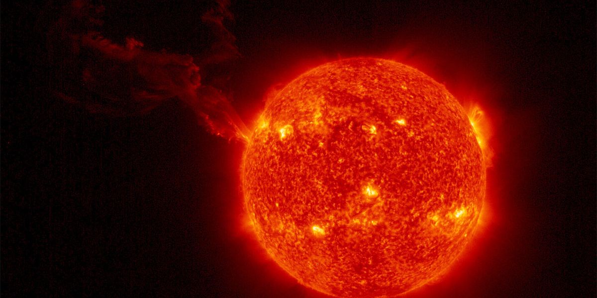 Solar Orbiter beobachtet riesige Sonneneruption