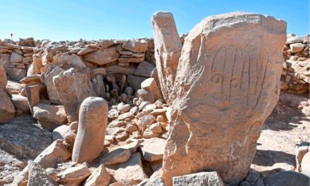 Steinzeitlicher Schrein in Jordanien ausgegraben