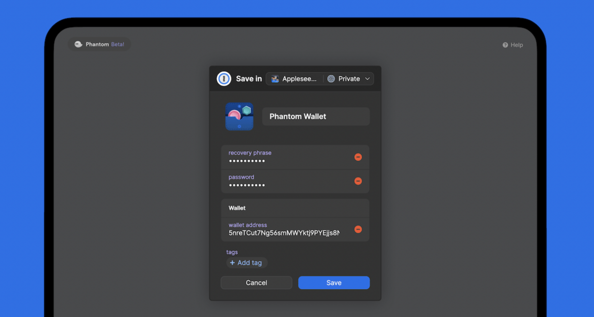 Passwort-Manager 1Password setzt auf Krypto-Partnerschaften