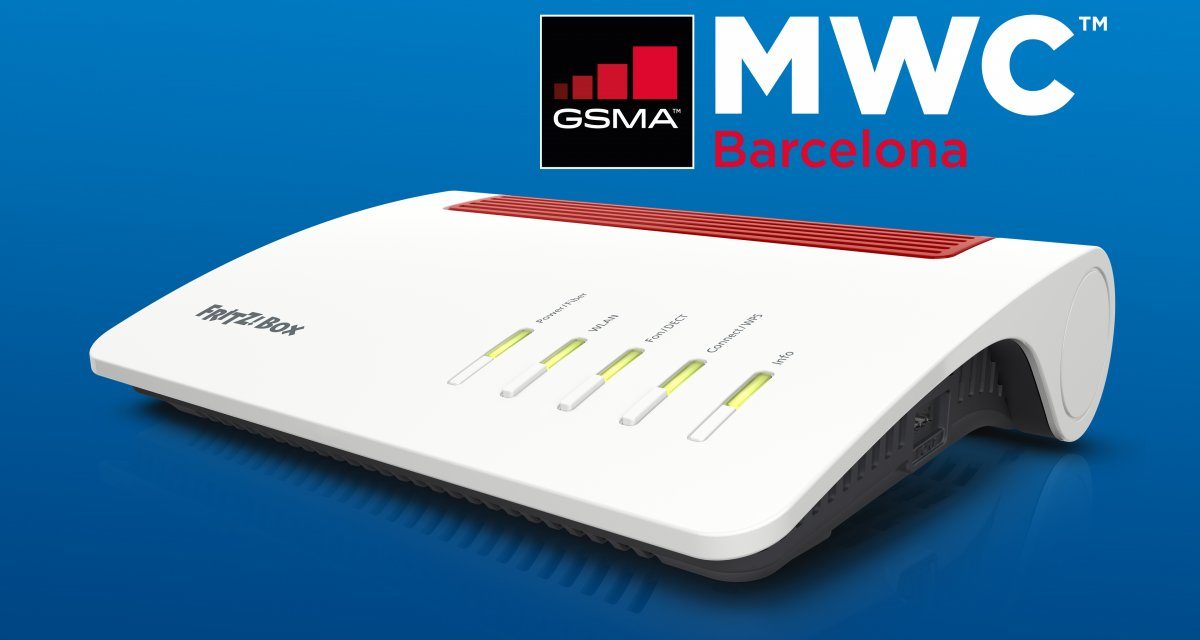 MWC: Fritzbox 5590 Fiber: AVMs Glasfaser-Router mit Wi-Fi 6 und jetzt auch USB