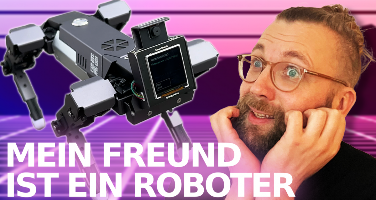 c’t 3003: Boston-Dynamics-Klon im Test –  Roboterhund für 550 Euro