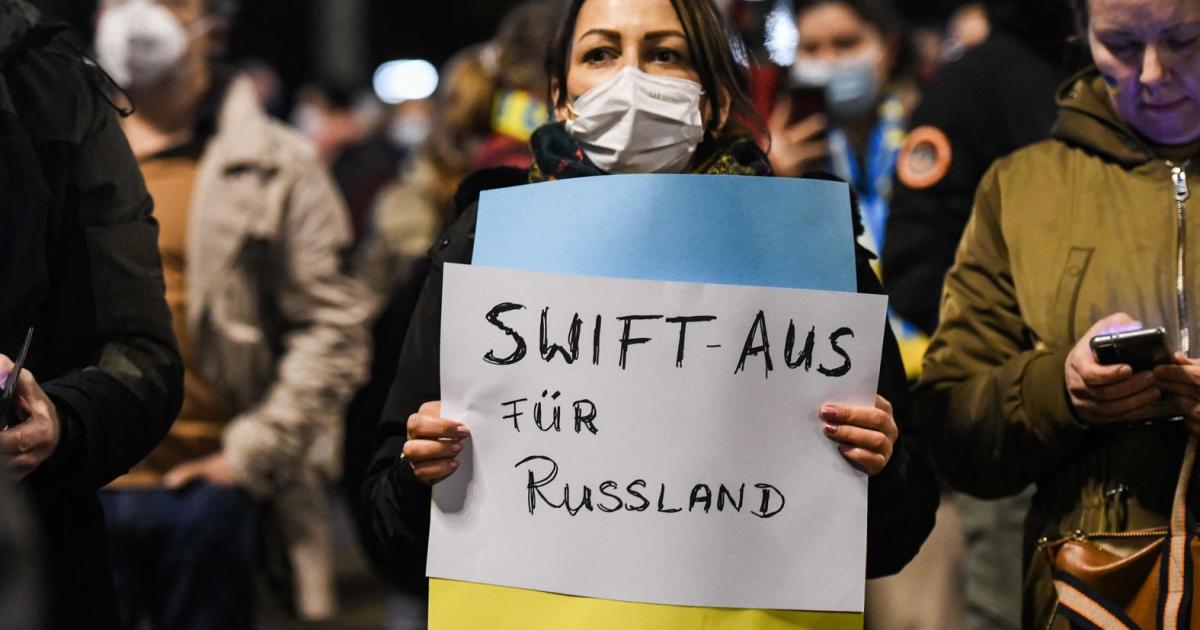 Deutschland für eine „gezielte“ Einschränkung von Swift für Russland