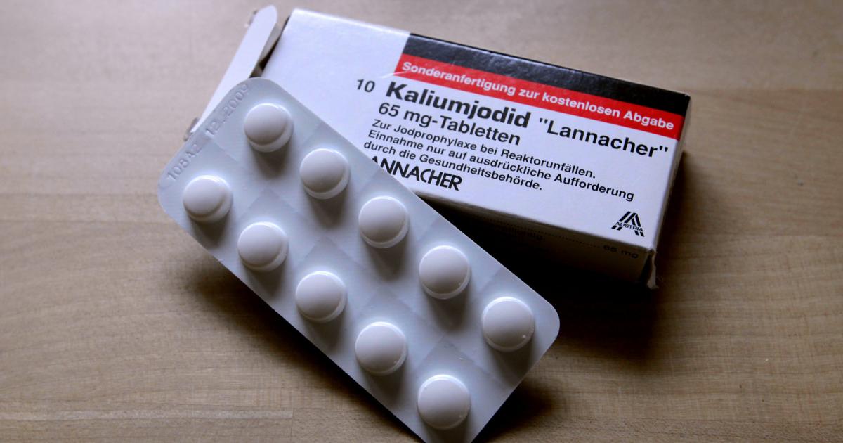Warum man jetzt noch keine Jodtabletten nehmen sollte