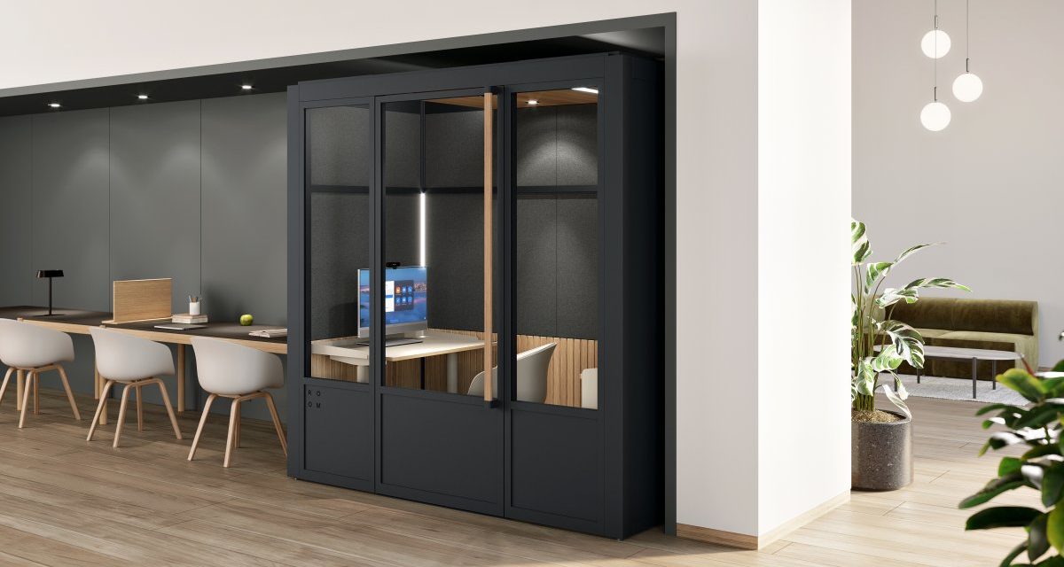 Video-Telefonzelle fürs Büro: Mit Room for Zoom die Kollegen ausblenden