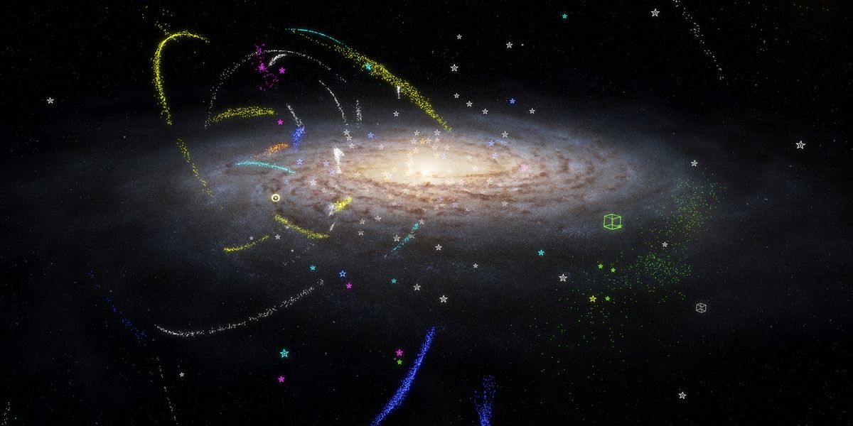 Die Milchstraße ist eine gefräßige Kannibalin ohne Tischmanieren