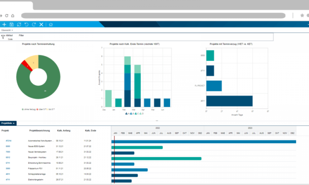 Projektmanagement: Release von PLANTA project mit neuem Webclient