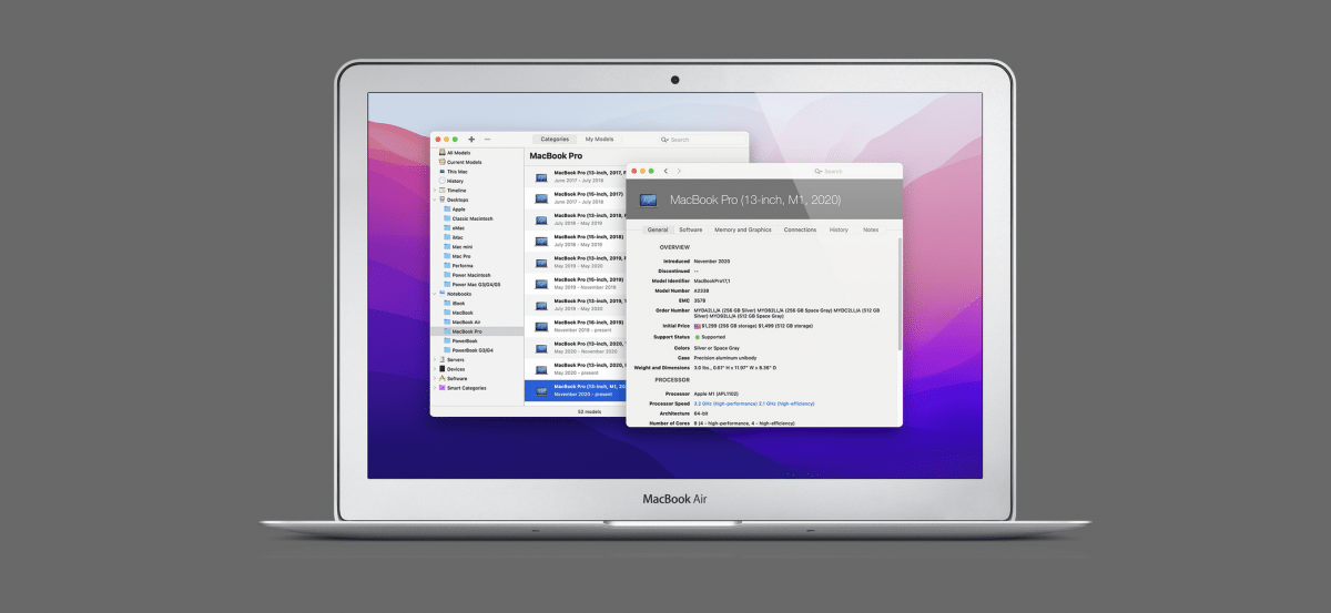 MacTracker: Welchen Mac habe ich und wenn ja wie viele?