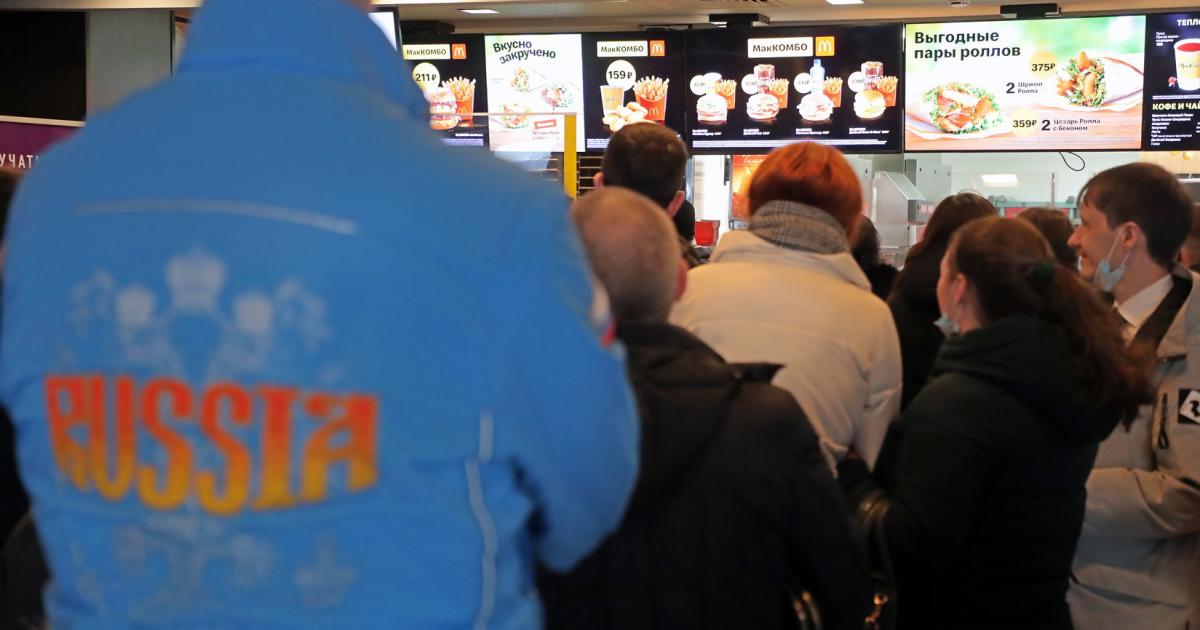 Der letzte Biss in den russischen BigMac