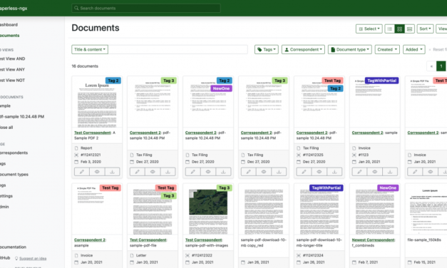 Dokumentenmanagement: Erstes Release des wiederbelebten Paperless-ngx erschienen