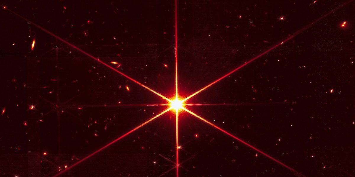 Webb-Weltraumteleskop schickt erstes scharfes Foto eines Sterns