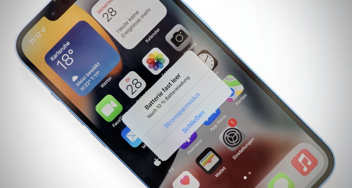 Akkuprobleme nach Update auf iOS 15.4: Apple rät zu Geduld