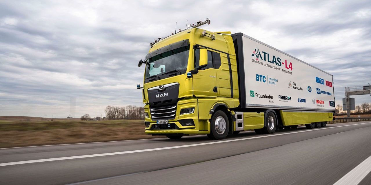 Autonomes Fahren: MAN will bis 2025 Robo-Lkw auf die Straße bringen