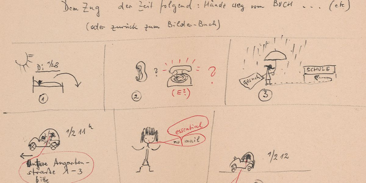 Liebes-Bilder-Geschichte: Friederike Mayröckers „FÜR ERNST“