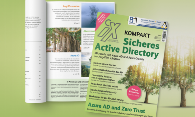 heise-Angebot: iX-Sonderheft „Sicheres Active Directory“ ist da