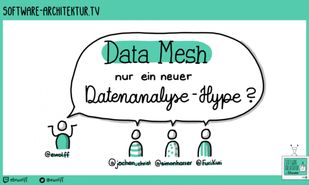 software-architektur.tv: Data Mesh – nur ein neuer Datenanalyse-Hype?