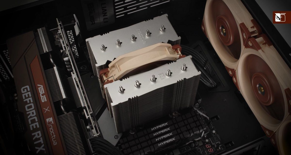 Noctua NH-D12L: CPU-Doppelturmkühler für enge Gehäuse