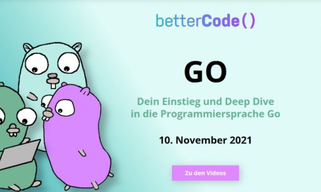 heise-Angebot: Programmiersprache Go: Videos von betterCode() Go 2021 verfügbar