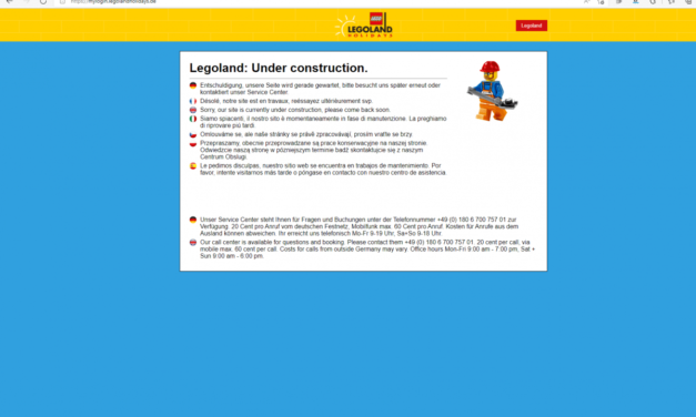 Datenleck im Legoland: Reisedaten tausender Kunden seit 2015 betroffen