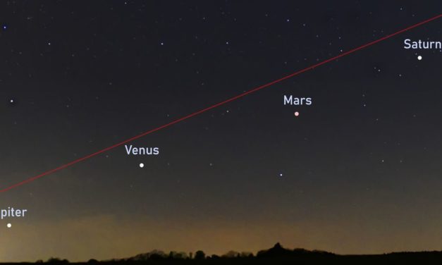 Seltene Planetenparade steht bevor