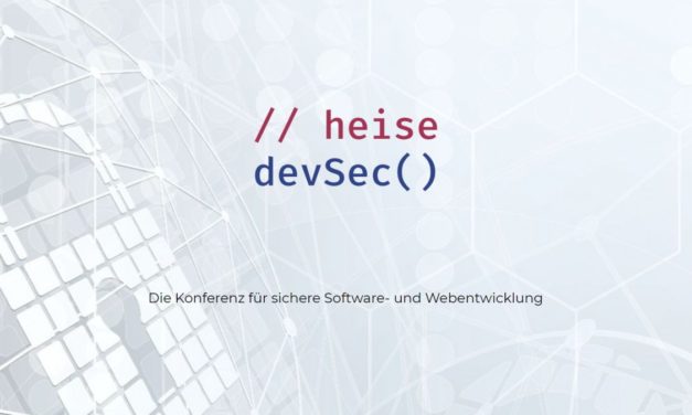 heise-Angebot: Sichere Softwareentwicklung: Jetzt noch Tickets für devSec-Thementage sichern