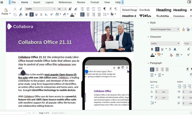 Collabora Office 21.11: Update der Apps für Android, iOS und Chrome OS