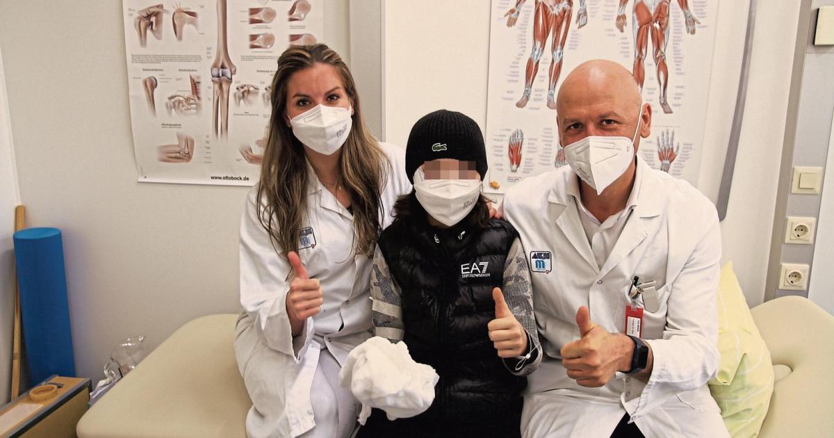 Daumen eines 13-jährigen nach Unfall erfolgreich replantiert