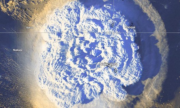 Die stärkste atmosphärische Schockwelle, die je gemessen wurde