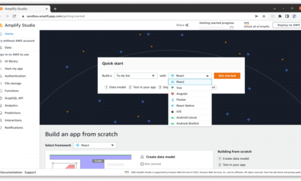 AWS Amplify Studio verspricht schnellere Entwicklung von Webapps