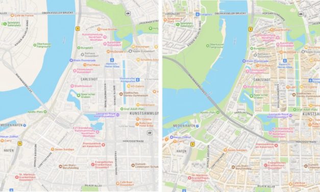 Genauer angesehen: Wie das graue Deutschland in Apple Karten grün wurde