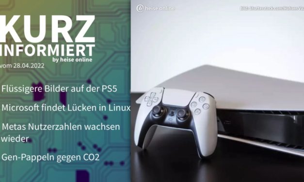 Kurz informiert: VRR für PS5, Linux-Lücken, Meta-Nutzer, Pappeln gegen CO2