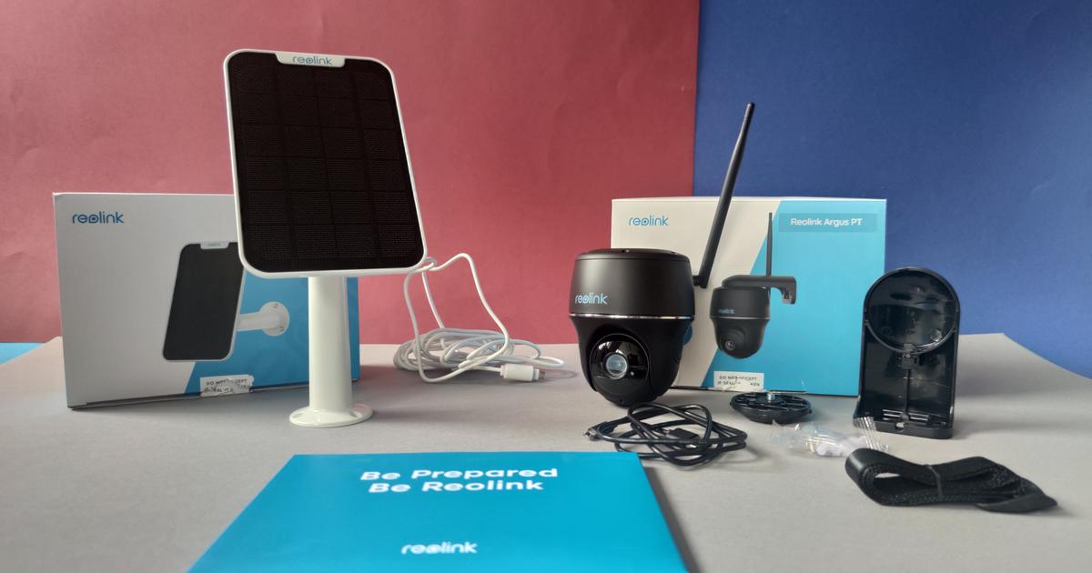 Überwachungskamera mit Akku, Solarpanel und Rundumsicht: Reolink Argus PT im Test