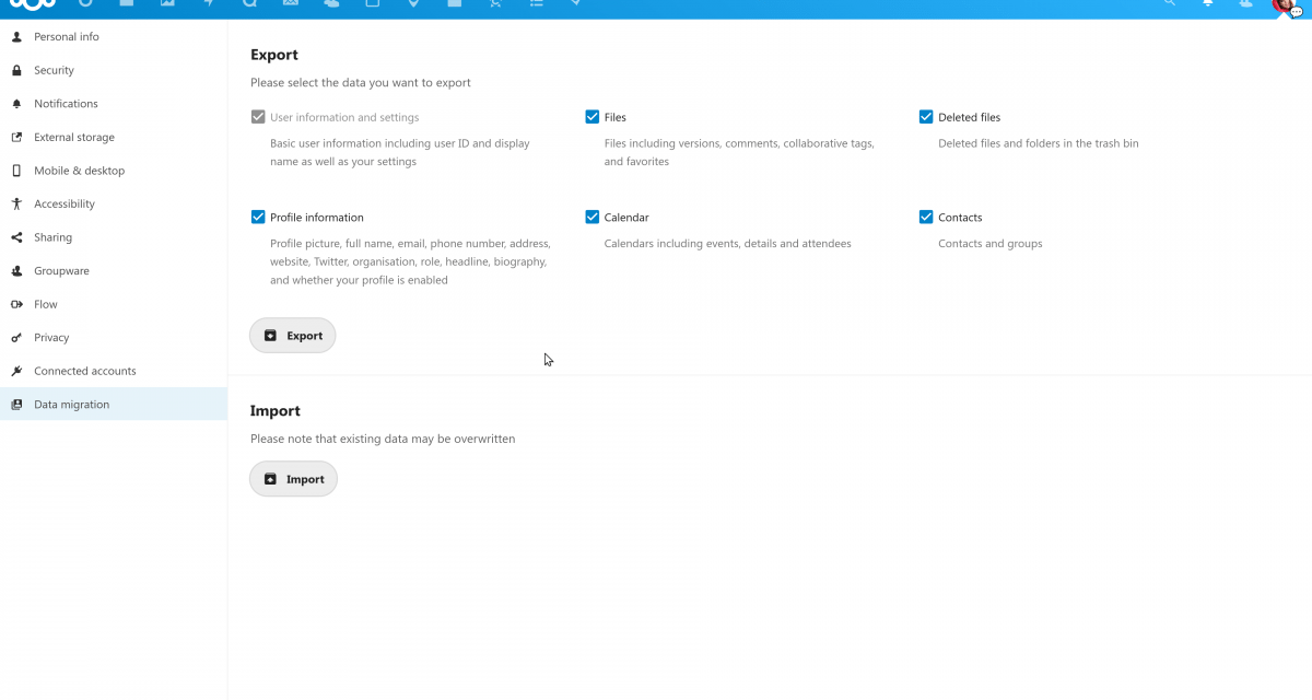 Nextcloud Hub II erlaubt Umzug von Nutzerdaten und soll viel schneller werden