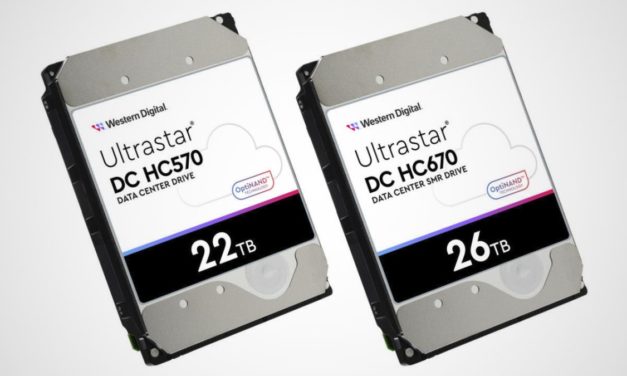 Festplatten: Western Digital erhöht auf 22 und 26 TByte