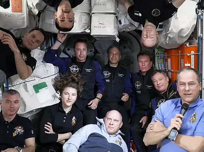 ISS-Besatzung hatte Mühe mit den Weltraumtouristen