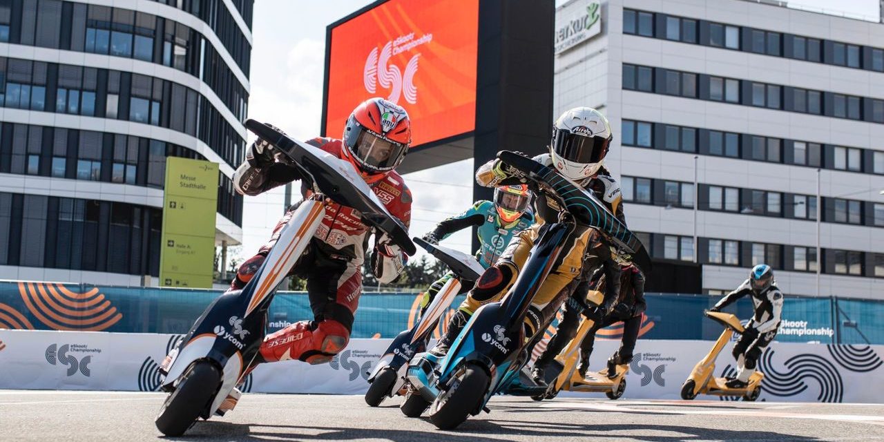 eSkootr Championship: Rennserie für E-Scooter startet mit Anthony Joshua und Nico Hülkenberg