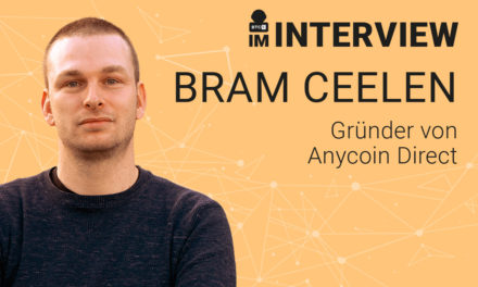 Anycoin-Gründer im Interview: „Ich bin nicht besorgt über den Bitcoin Dip“