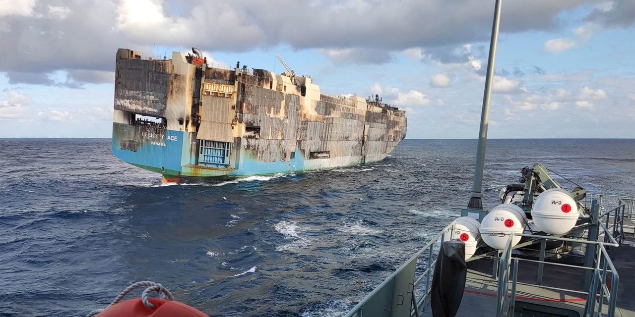 „Felicity Ace“: Bergung des gesunkenen Frachters mit 4000 Luxusautos kaum möglich