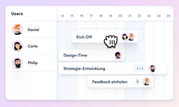 Update für Projektmanagementtool awork: Projektautomatisierung und neuer Planer