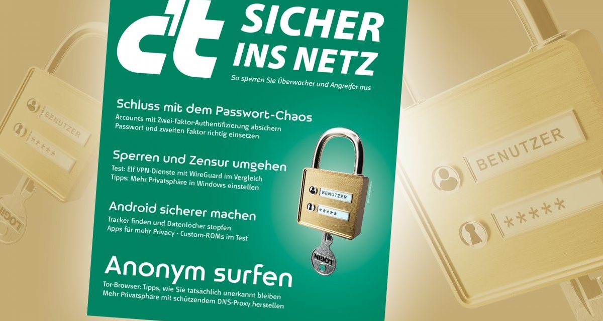 heise-Angebot: c’t Sicher ins Netz