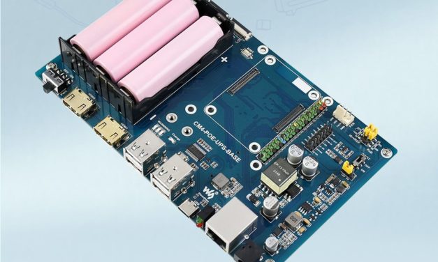 Raspberry Pi Compute Module 4: Neues Baseboard mit USV und PoE