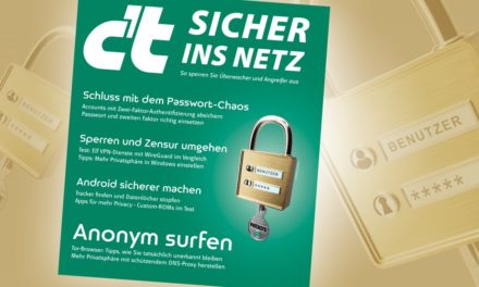 heise-Angebot: c’t Sicher ins Netz jetzt im Handel