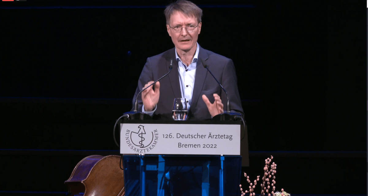 Karl Lauterbach bekräftigt Pläne zur elektronischen Patientenakte für alle