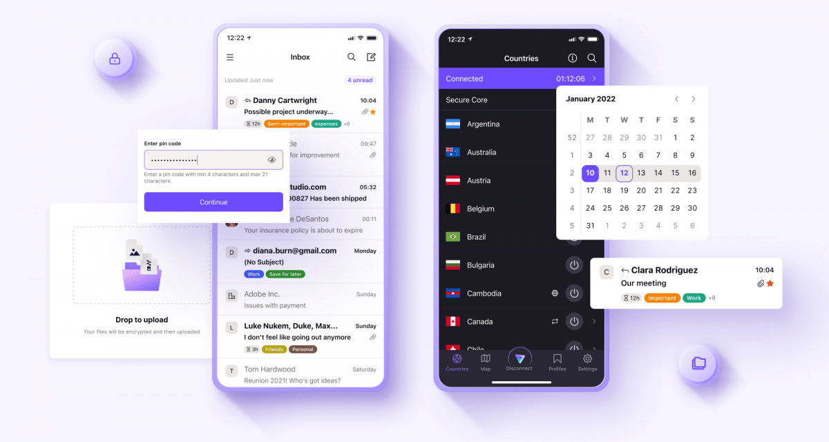 ProtonMail wird zu Proton: Ein Software-Ökoystem mit Schwerpunkt auf Datenschutz