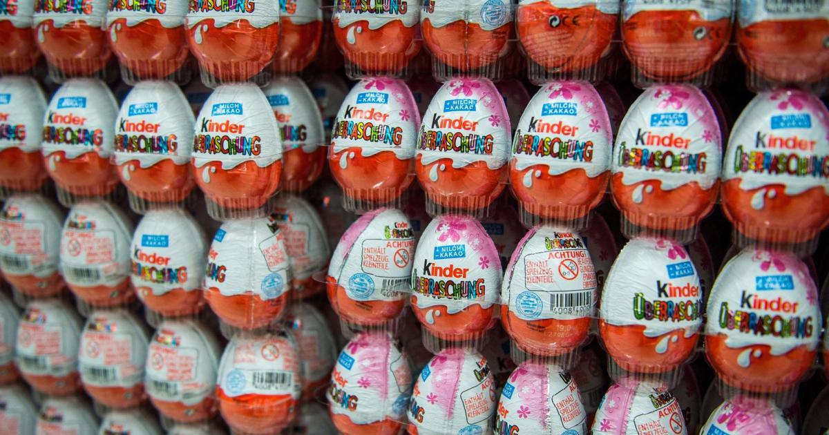 Ferrero nahm wegen Salmonellen 3.000 Tonnen Überraschungseier vom Markt