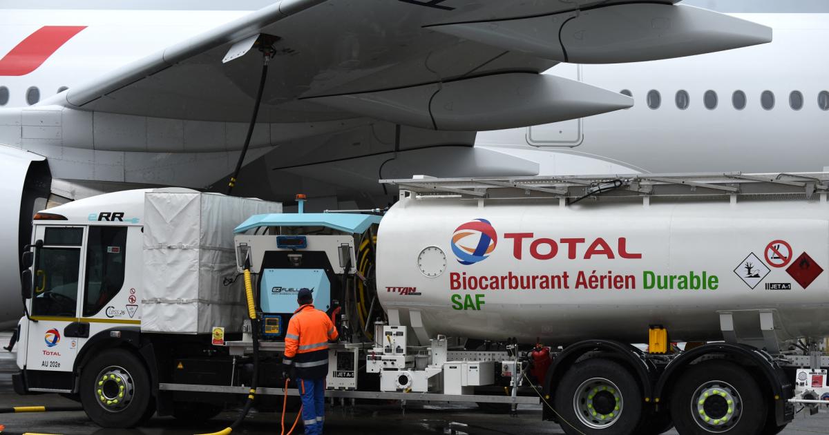 AUA bietet Flugticket mit Aufpreis für nachhaltigen Treibstoff an